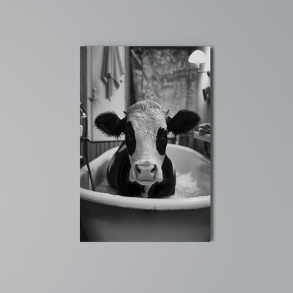 MONOCHROME MOOOD Stampa su Tela Verticale