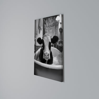 MONOCHROME MOOOD Stampa su Tela Verticale