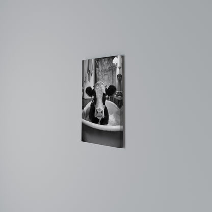 MONOCHROME MOOOD Stampa su Tela Verticale