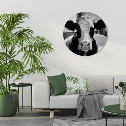 MONOCHROME MOOOD Round Wall Art