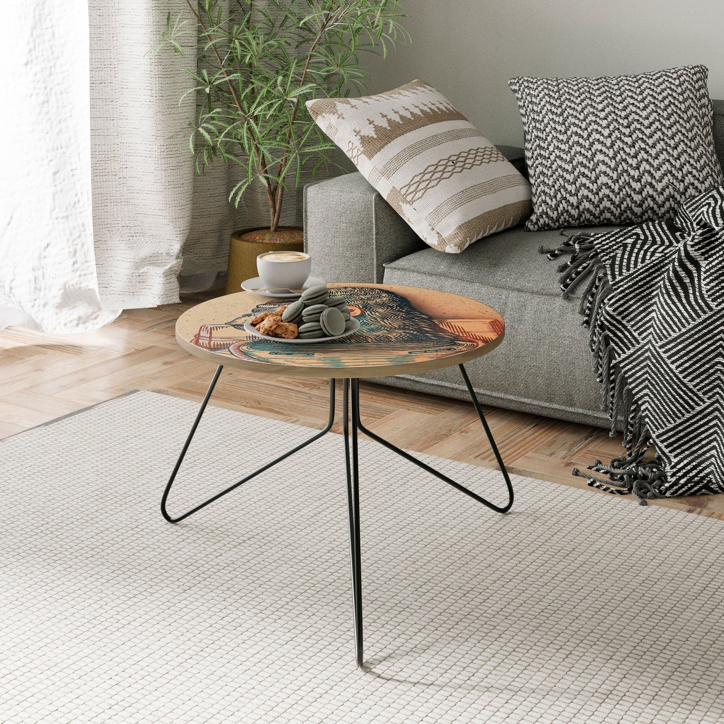 Tavolino da caffè piccolo GORILLA GROOVE