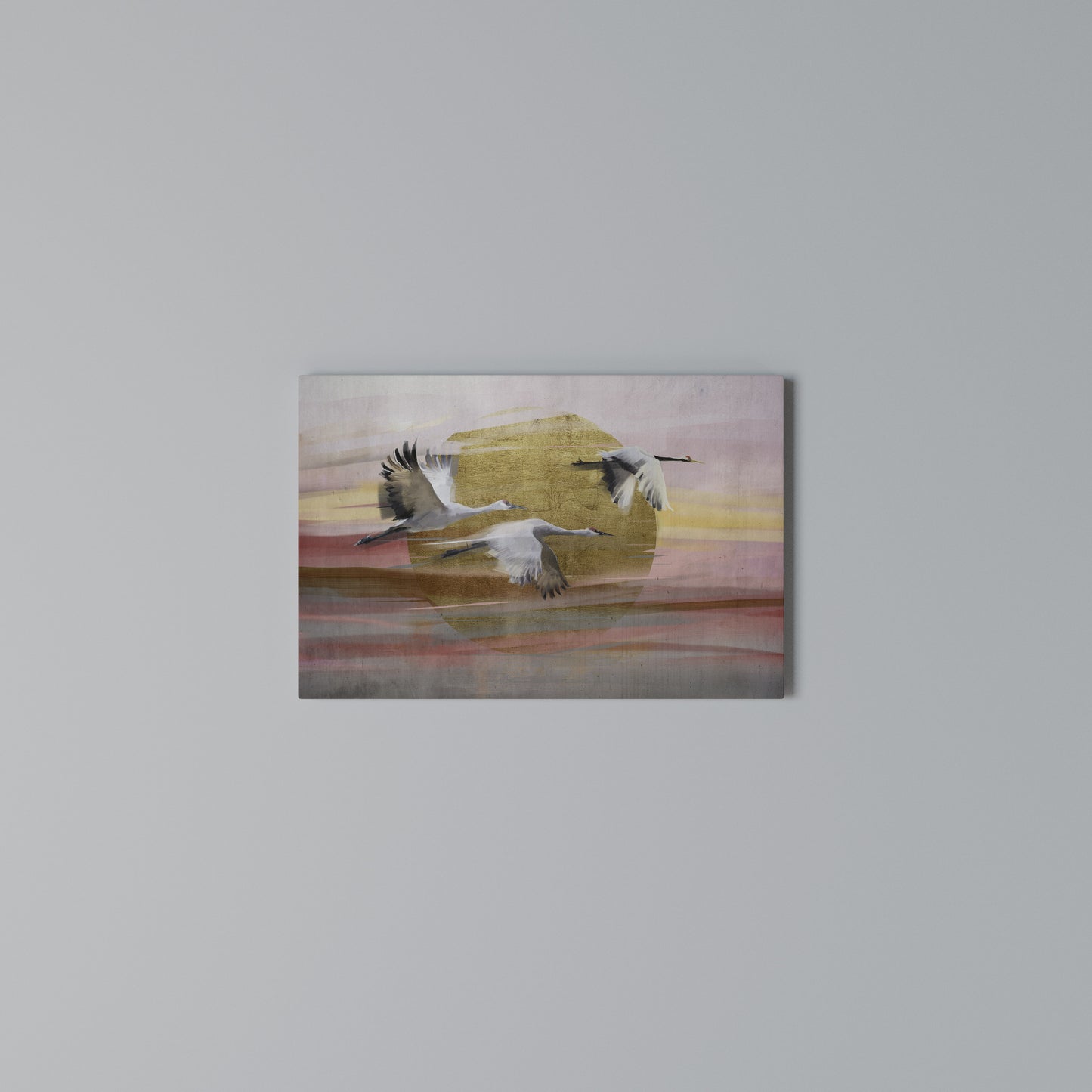ELEGANT FLIGHT SYMPHONY Stampa su tela orizzontale