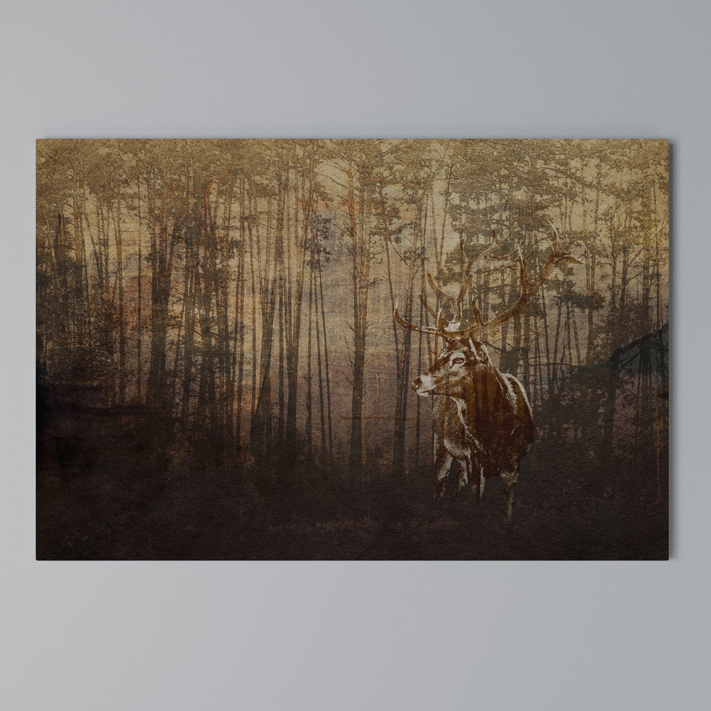 WHISPERING WOODS MYSTIQUE Stampa su tela orizzontale