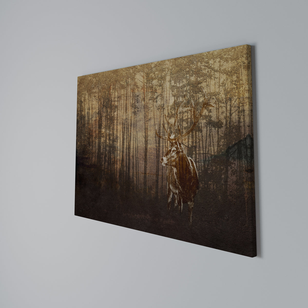 WHISPERING WOODS MYSTIQUE Stampa su tela orizzontale
