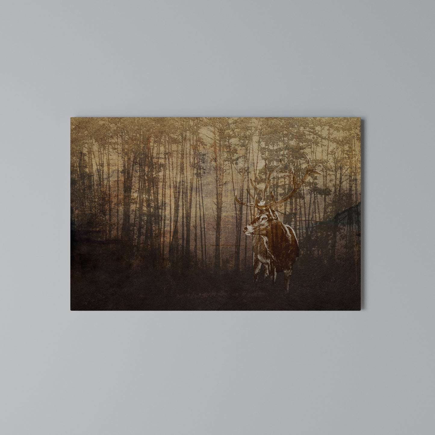 WHISPERING WOODS MYSTIQUE Stampa su tela orizzontale