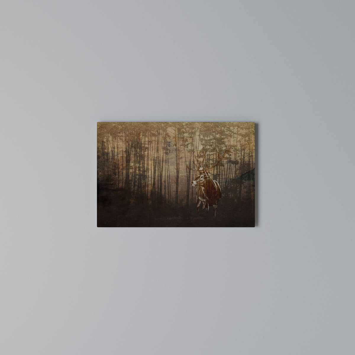 WHISPERING WOODS MYSTIQUE Stampa su tela orizzontale