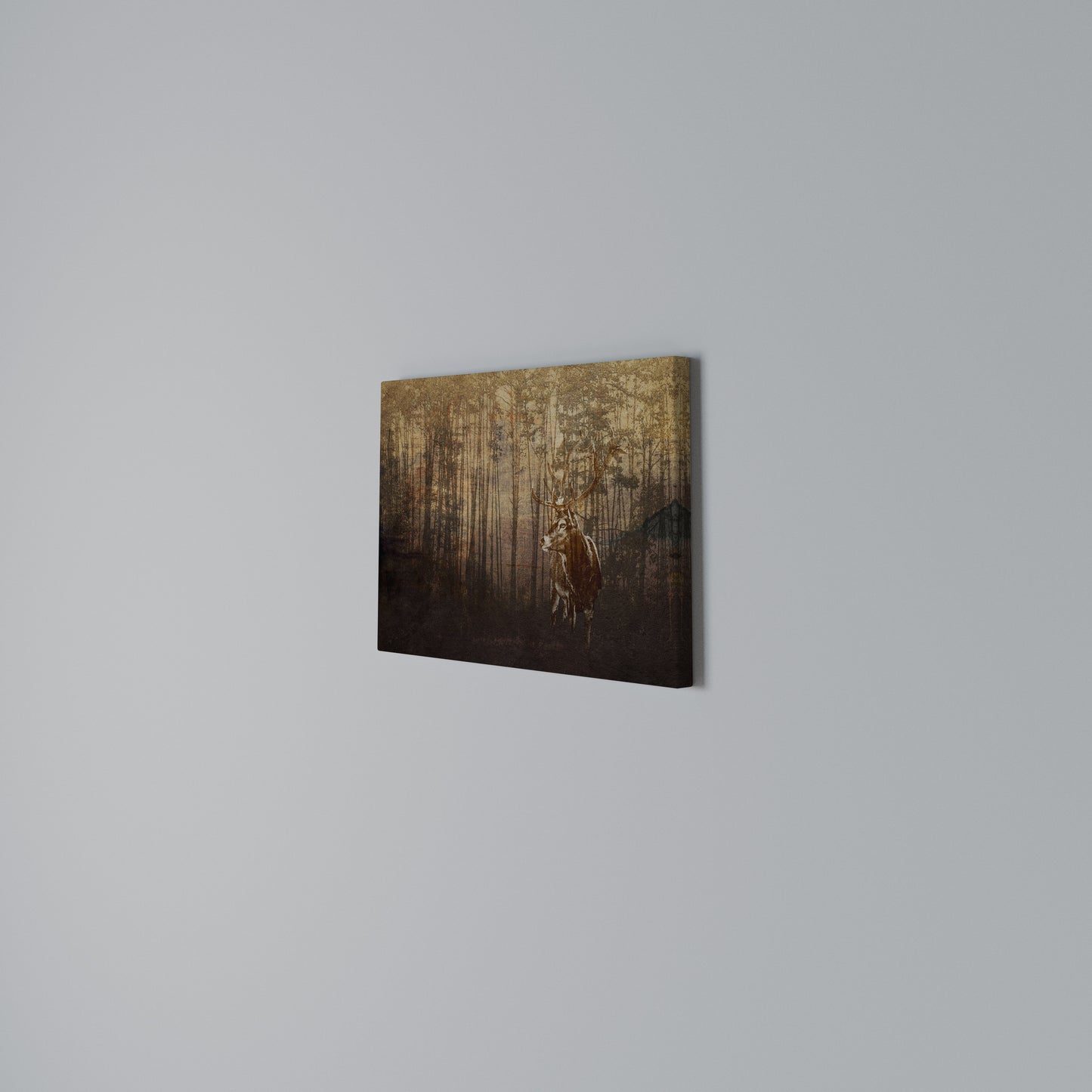 WHISPERING WOODS MYSTIQUE Stampa su tela orizzontale