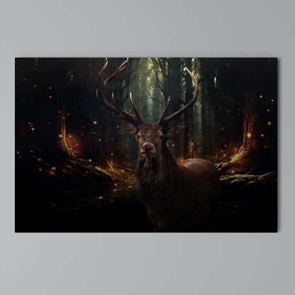 ENCHANTED FOREST GUARDIAN Stampa su tela orizzontale