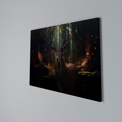 ENCHANTED FOREST GUARDIAN Stampa su tela orizzontale