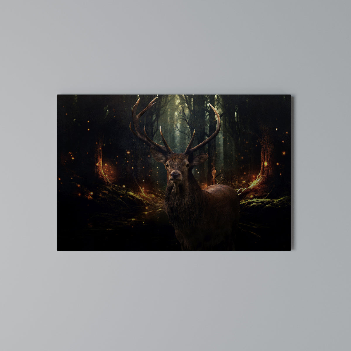 ENCHANTED FOREST GUARDIAN Stampa su tela orizzontale