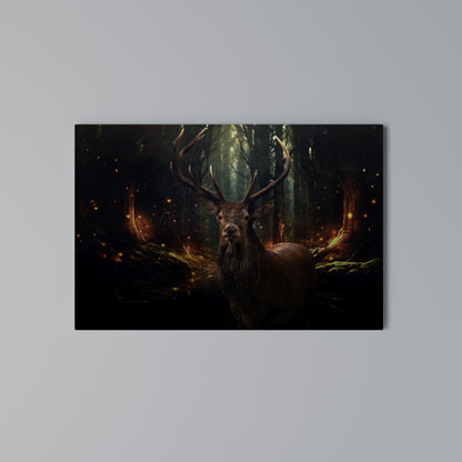 ENCHANTED FOREST GUARDIAN Stampa su tela orizzontale