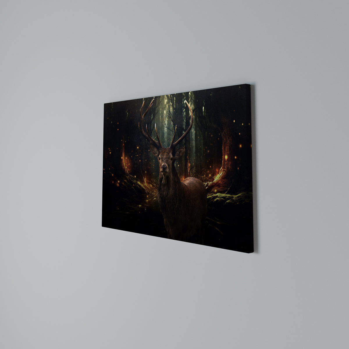 ENCHANTED FOREST GUARDIAN Stampa su tela orizzontale