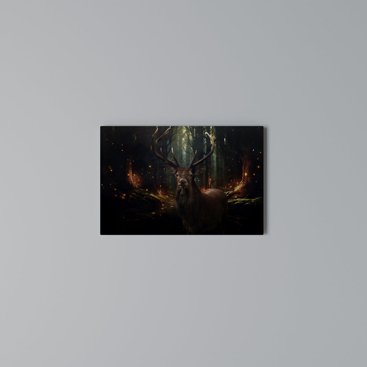 ENCHANTED FOREST GUARDIAN Stampa su tela orizzontale
