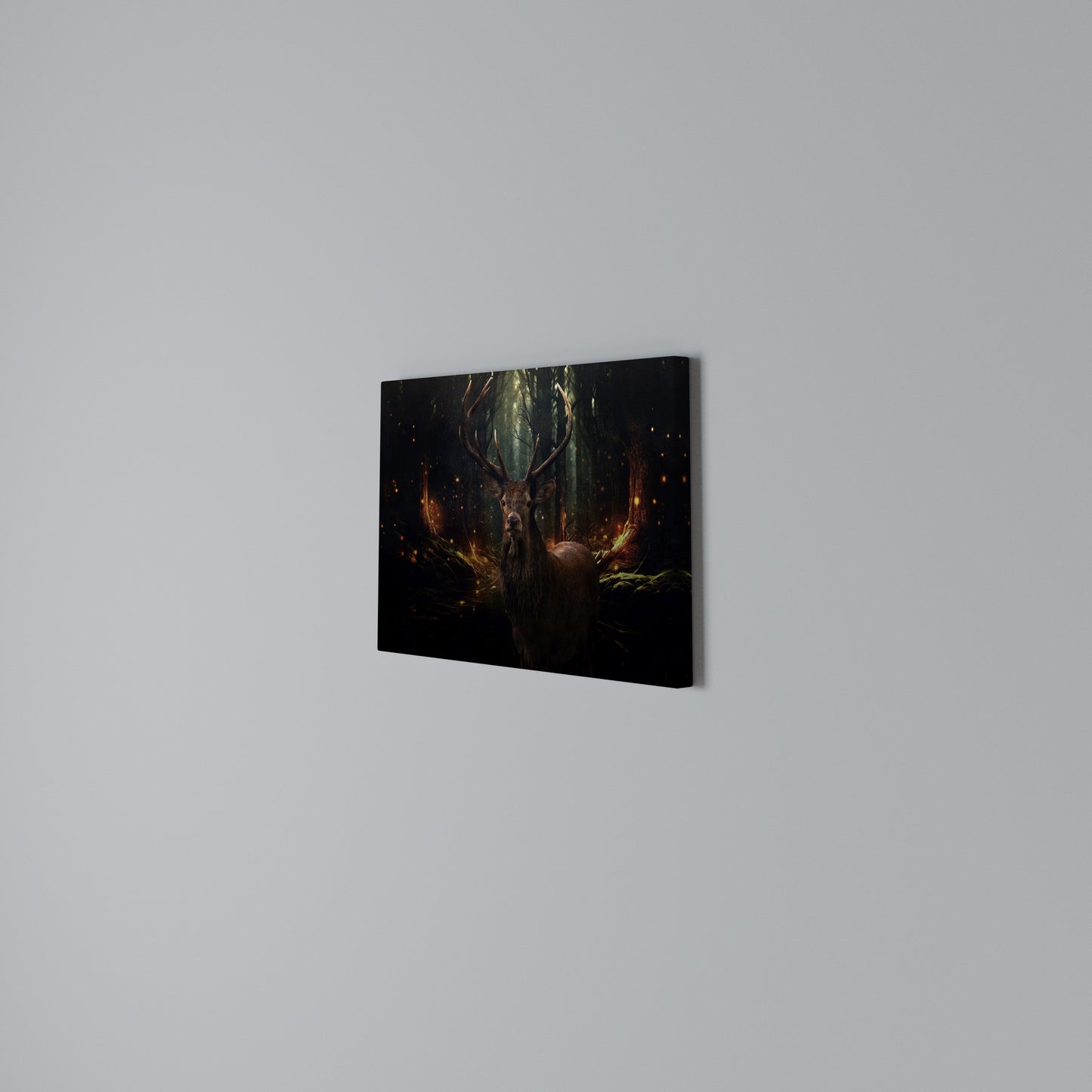 ENCHANTED FOREST GUARDIAN Stampa su tela orizzontale