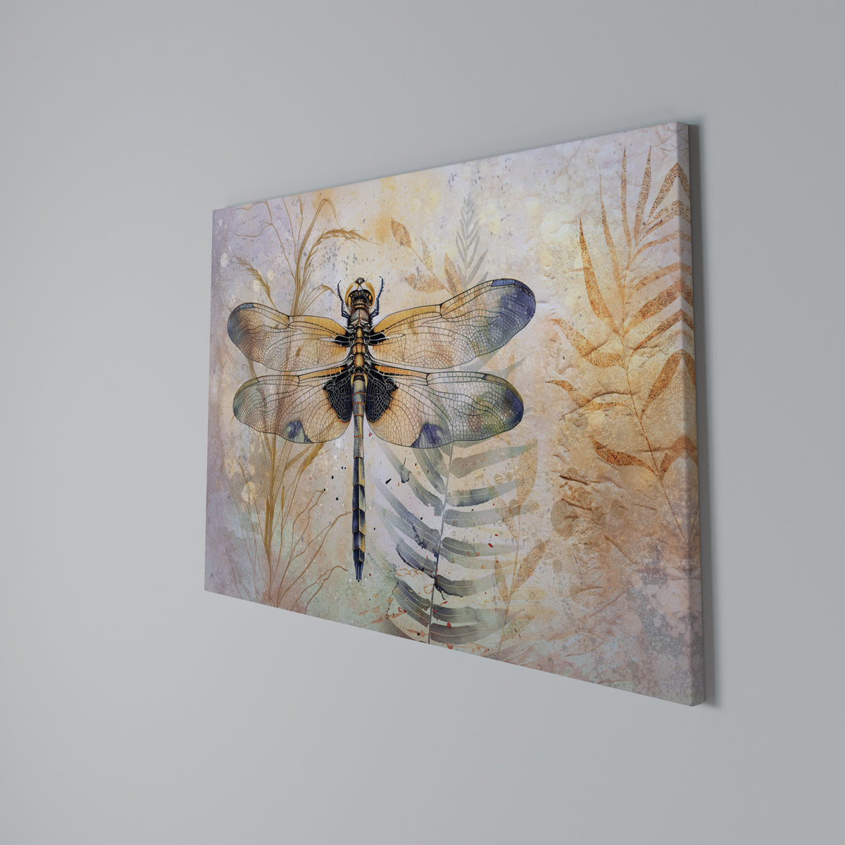 HER HIGHNESS DRAGONFLY Stampa su tela orizzontale
