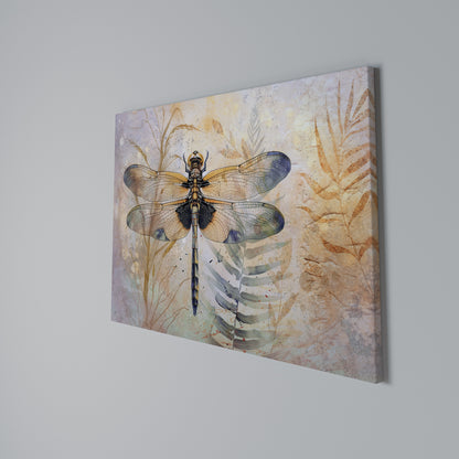 HER HIGHNESS DRAGONFLY Stampa su tela orizzontale