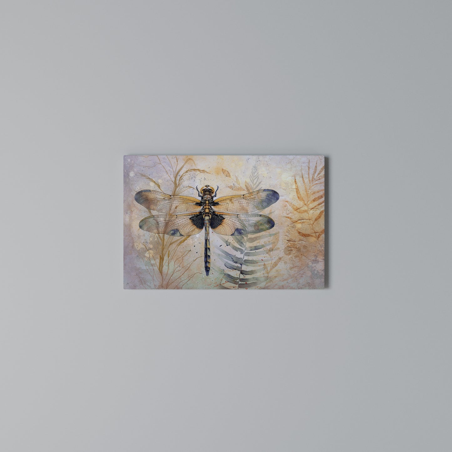 HER HIGHNESS DRAGONFLY Stampa su tela orizzontale