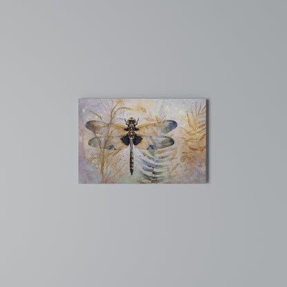 HER HIGHNESS DRAGONFLY Stampa su tela orizzontale