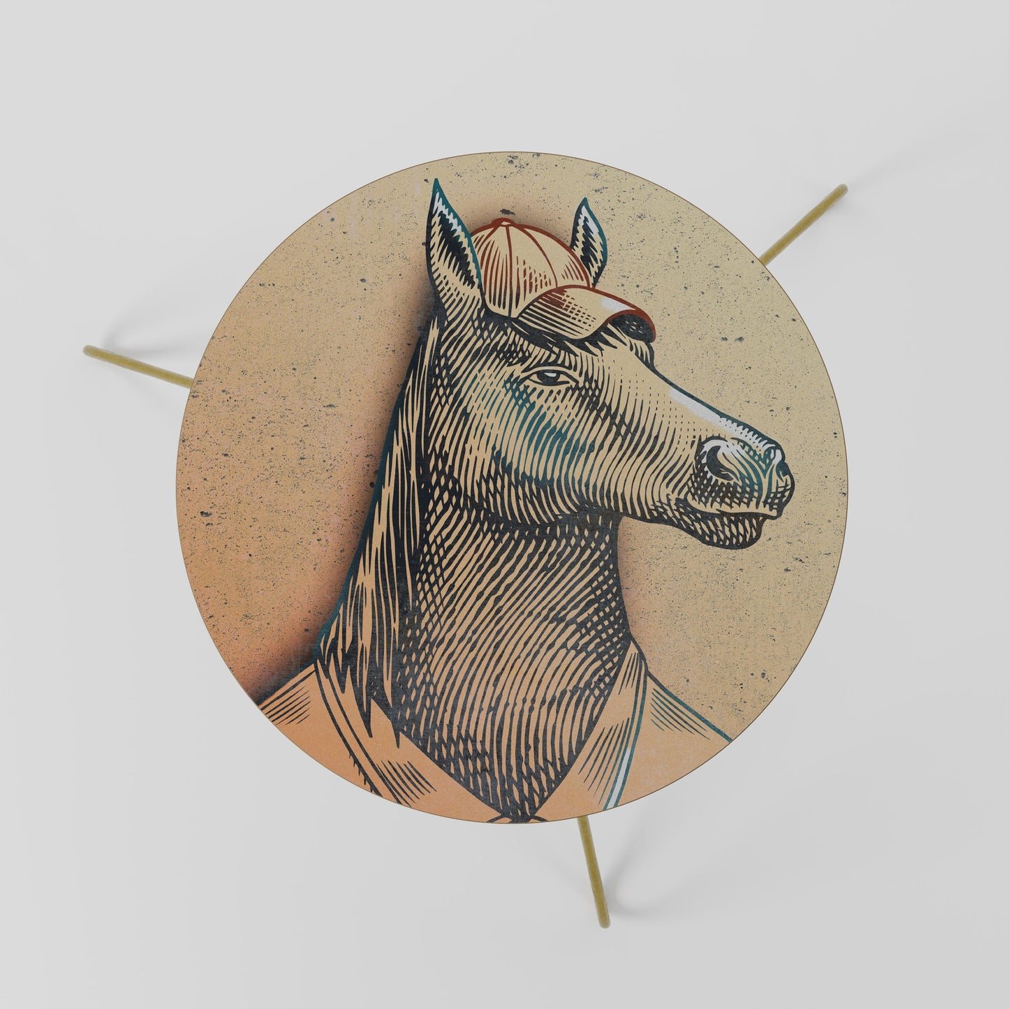 Tavolino da caffè EQUINE SWAGGER 60