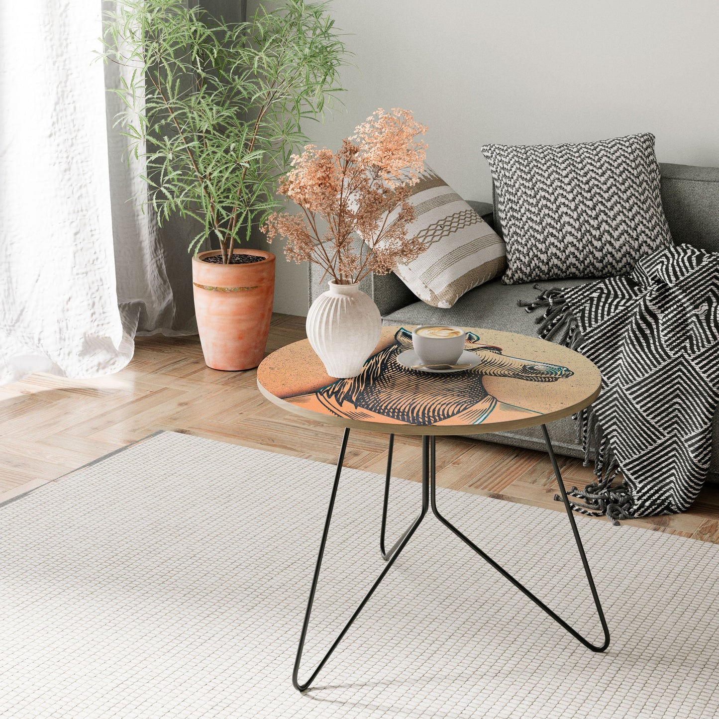 EQUINE SWAGGER Large Coffee Table