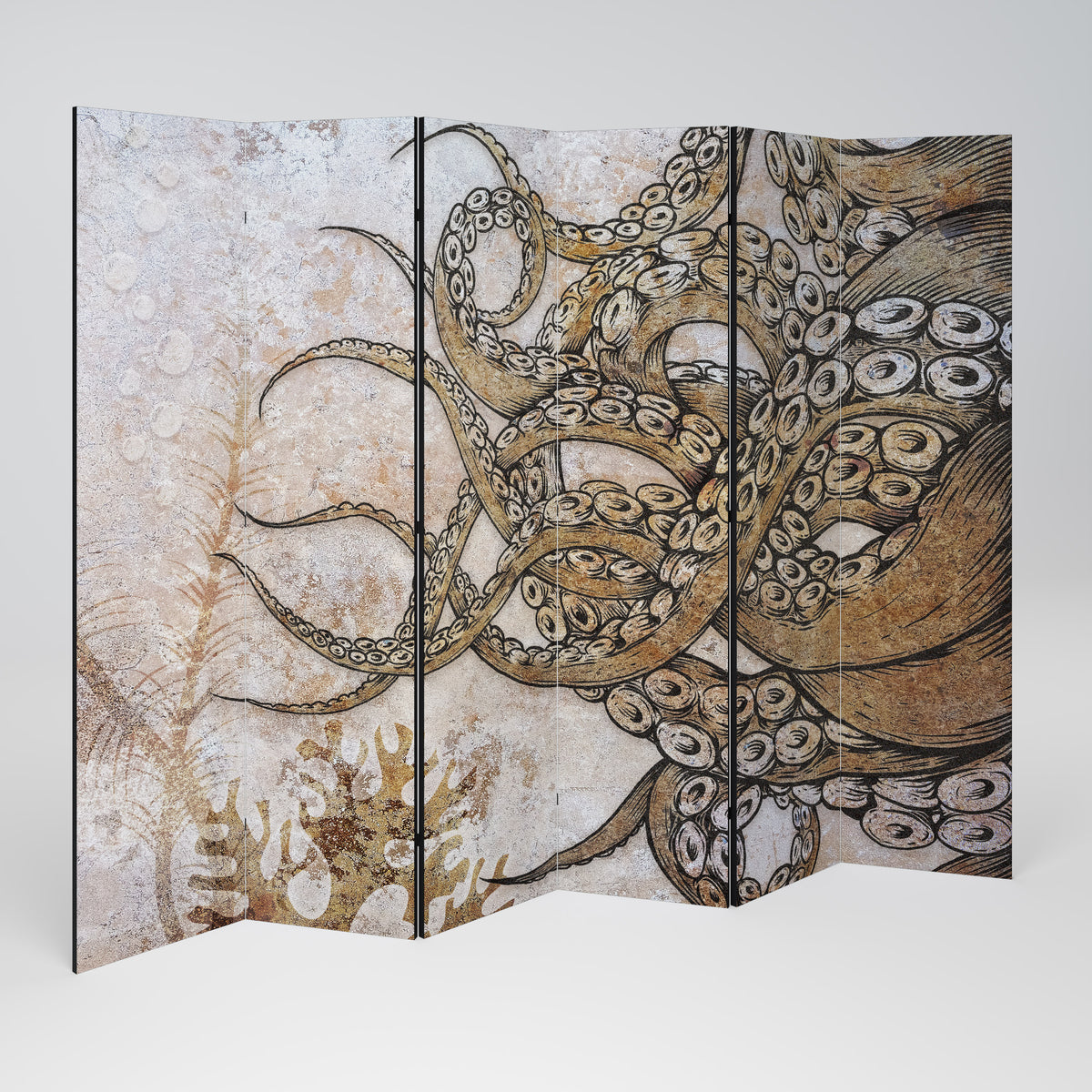 ECHOES OF ATLANTIS Paravento Decorativo a 6 Pannelli