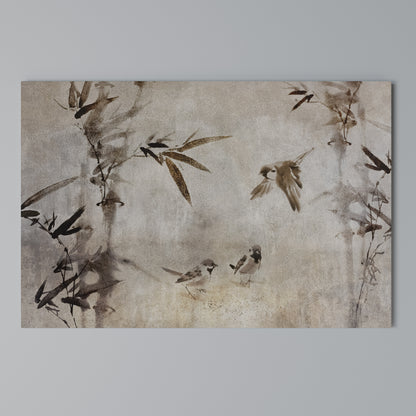 SPARROW BLISS Stampa su tela orizzontale