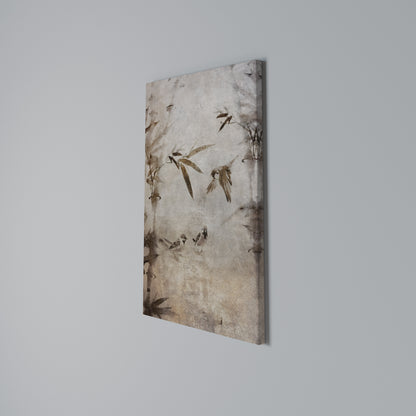 SPARROW BLISS Stampa su Tela Verticale