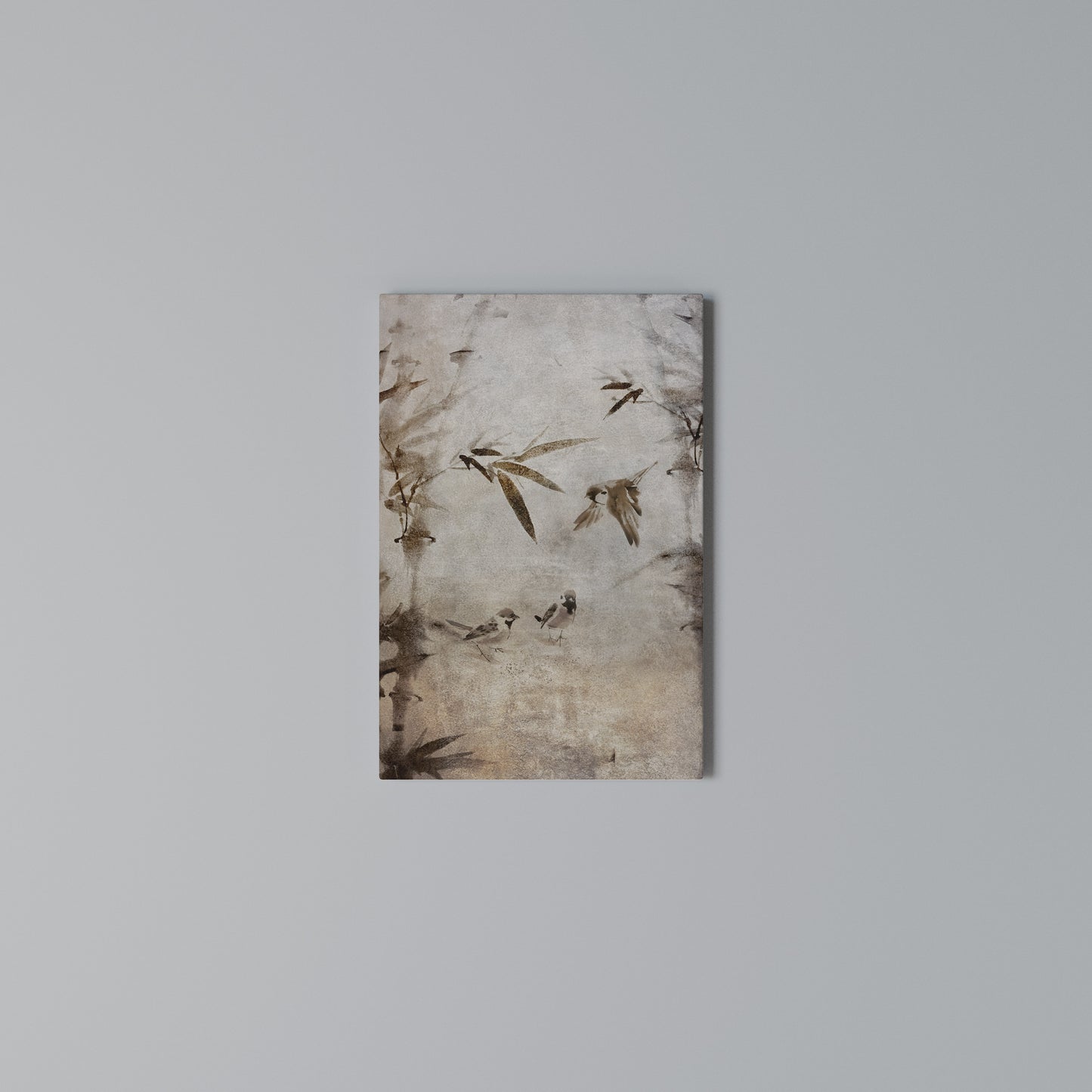 SPARROW BLISS Stampa su Tela Verticale