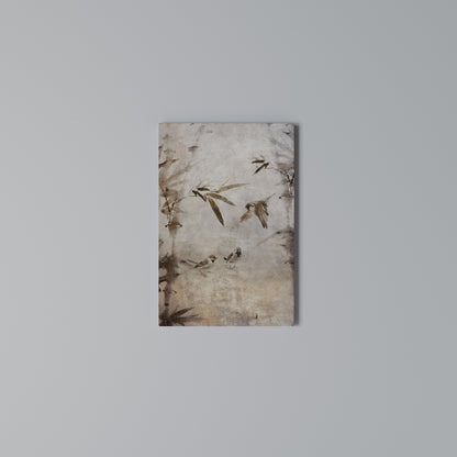 SPARROW BLISS Stampa su Tela Verticale