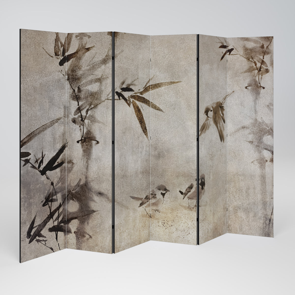 SPARROW BLISS Decorative 6-Panel Room Divider