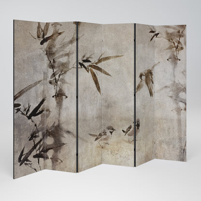 SPARROW BLISS Divisorio decorativo per ambienti a 6 pannelli