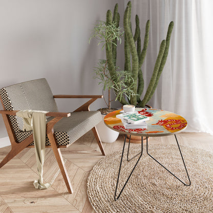 Tavolino da caffè grande MYSTICAL DRAGON