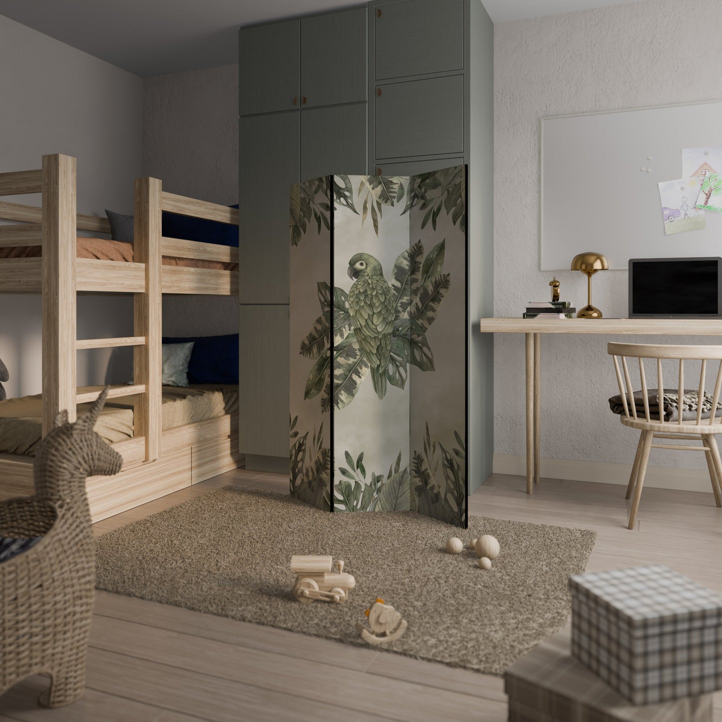 VERDANT ARINI Divisorio decorativo per ambienti a 3 pannelli