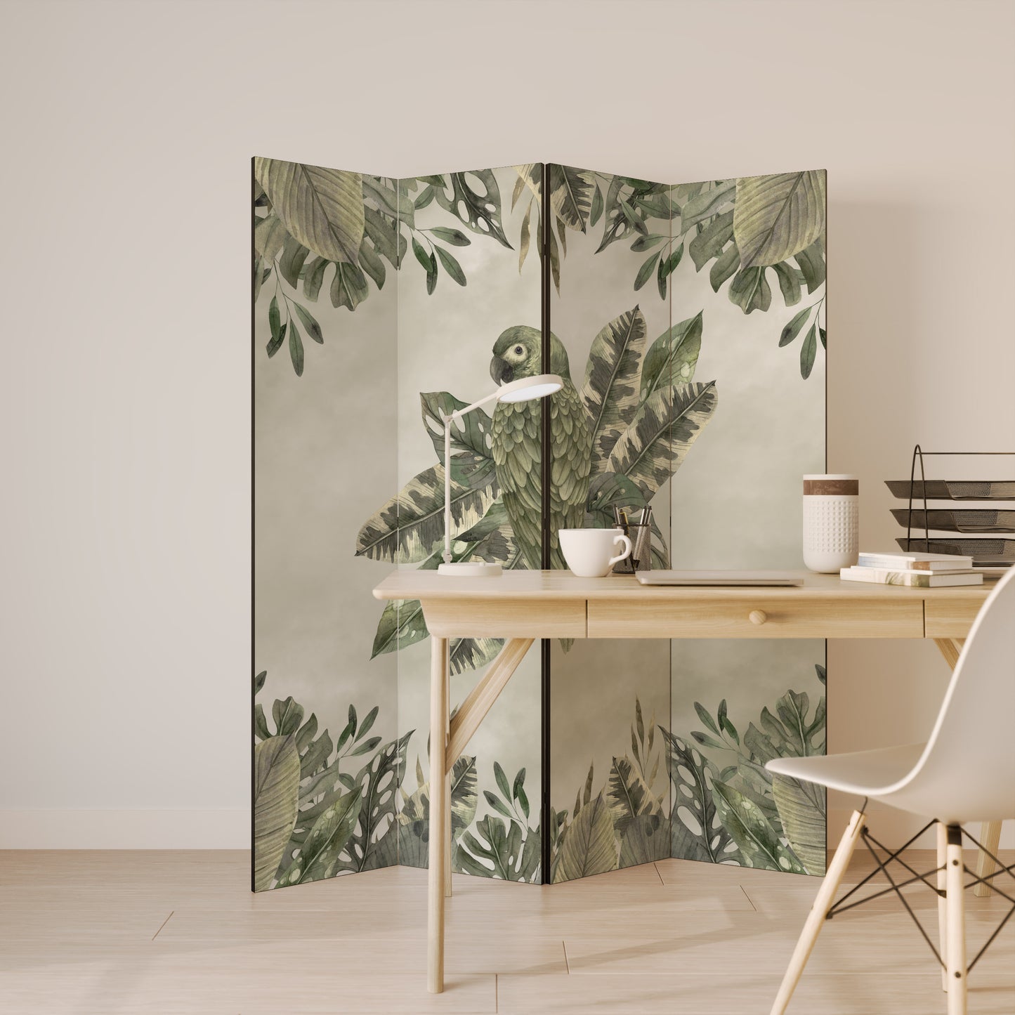VERDANT ARINI Divisorio decorativo per ambienti a 4 pannelli