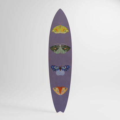 MOTH INTO THE FLAME Surfboard Decorative Panel