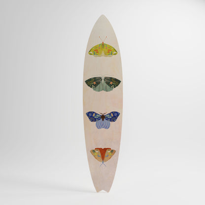 MOTH INTO THE LIGHT Surfboard Decorative Panel