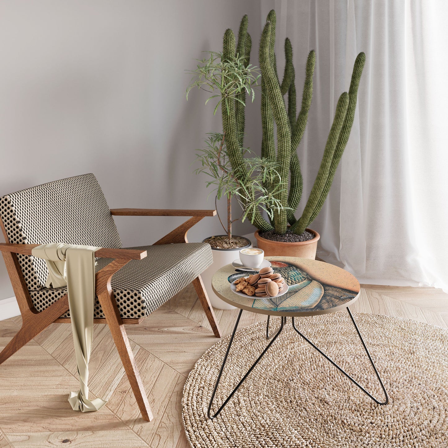 FEATHERED FASHIONISTA Small Coffee Table