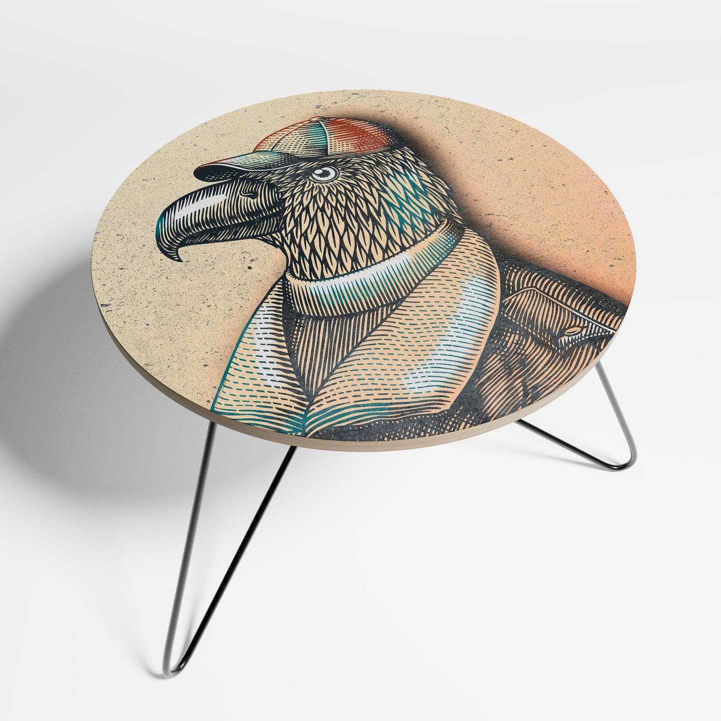 FEATHERED FASHIONISTA Large Coffee Table