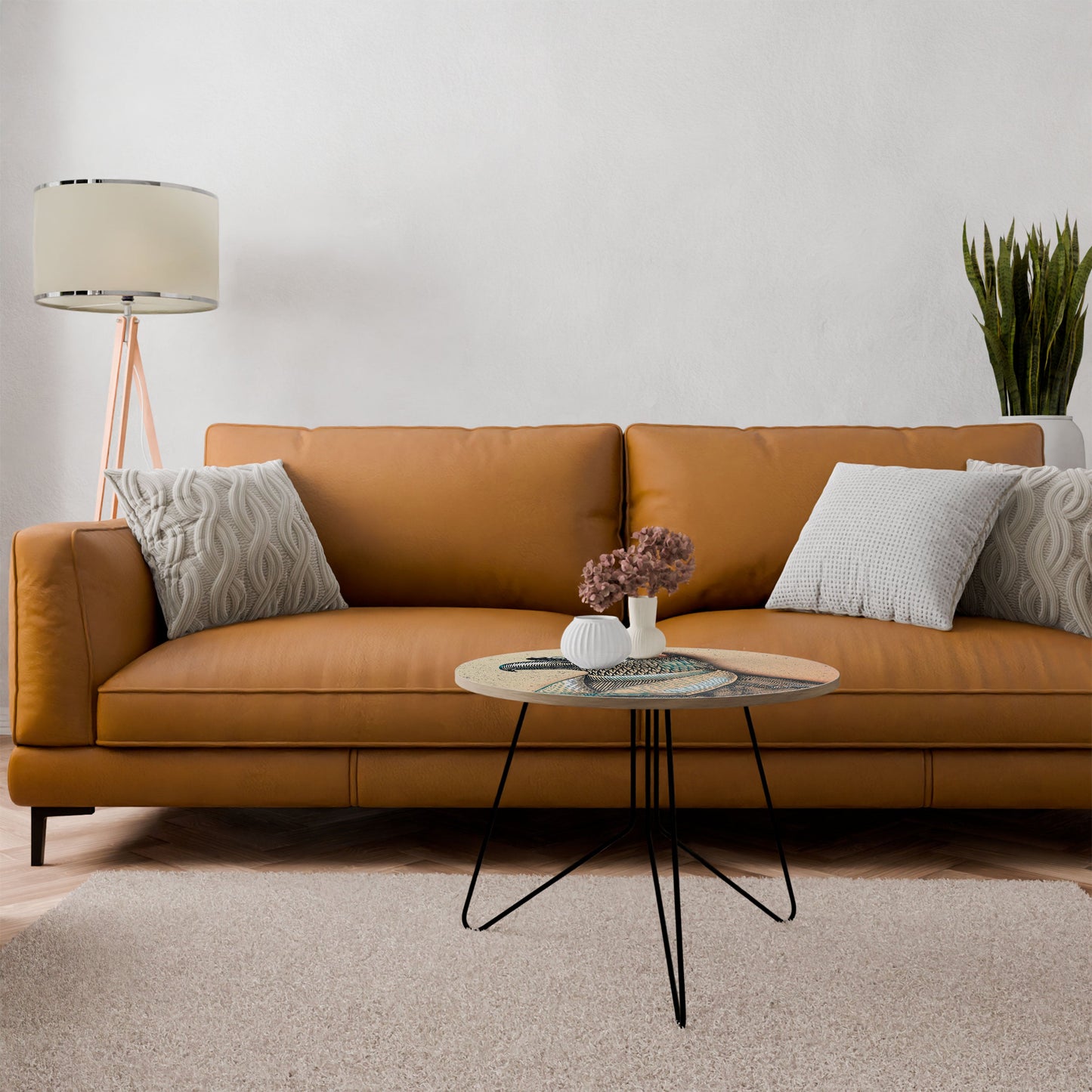 FEATHERED FASHIONISTA Large Coffee Table