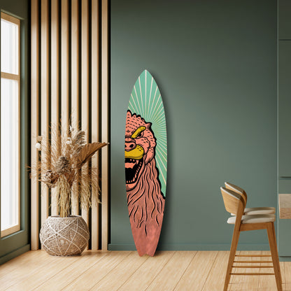 GODZILLA WELCOME Decorative Plywood Surfboard