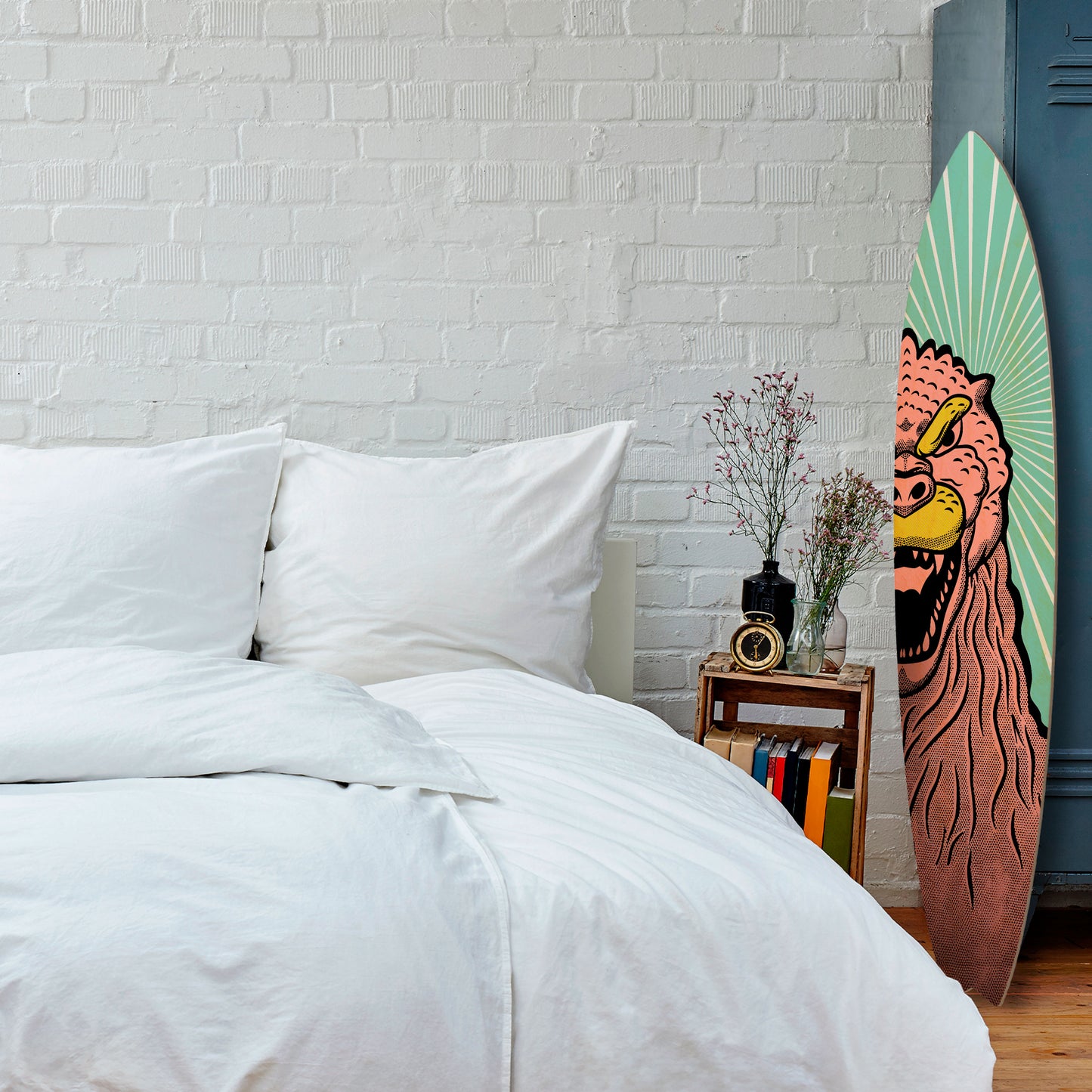 GODZILLA WELCOME Decorative Plywood Surfboard