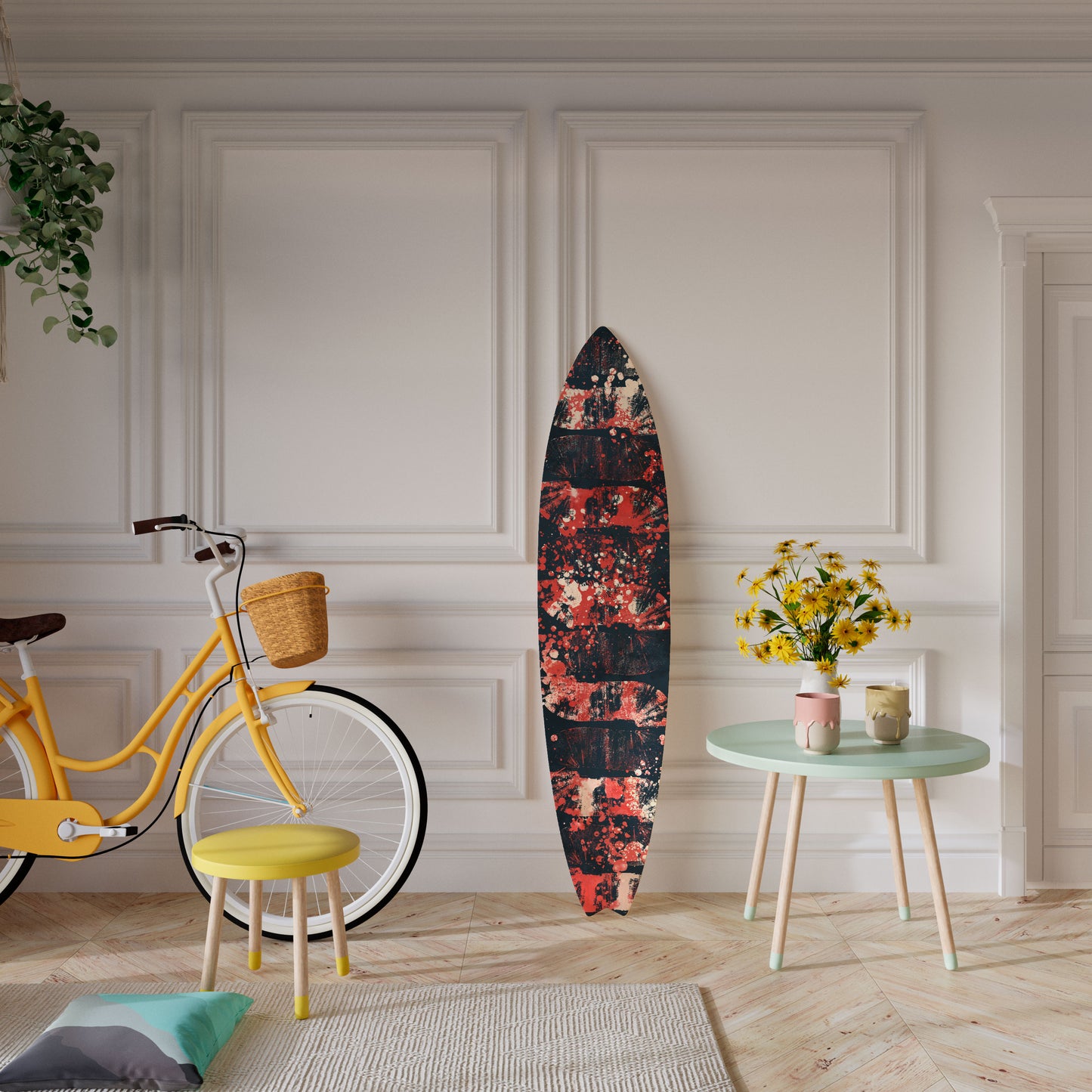SPLASHED SONATA Surfboard Decorative Panel