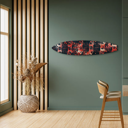 SPLASHED SONATA Tavola da surf decorativa in compensato