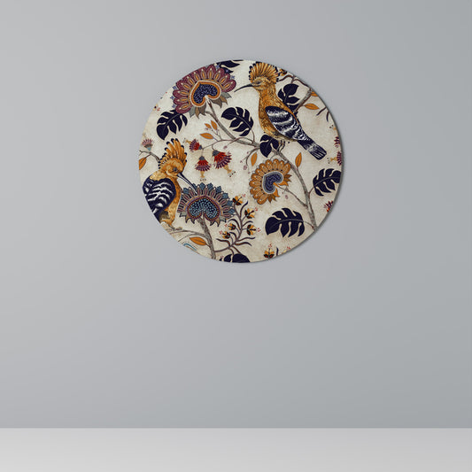 EMINENT HOOPOE Round Wall Art