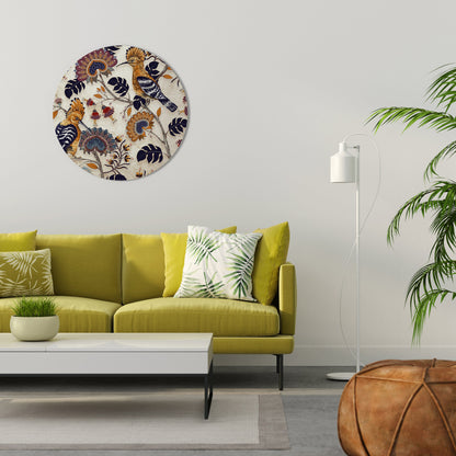 EMINENT HOOPOE Round Wall Art