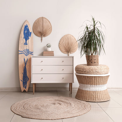 MARINE CREATURES Surfboard Decorative Panel