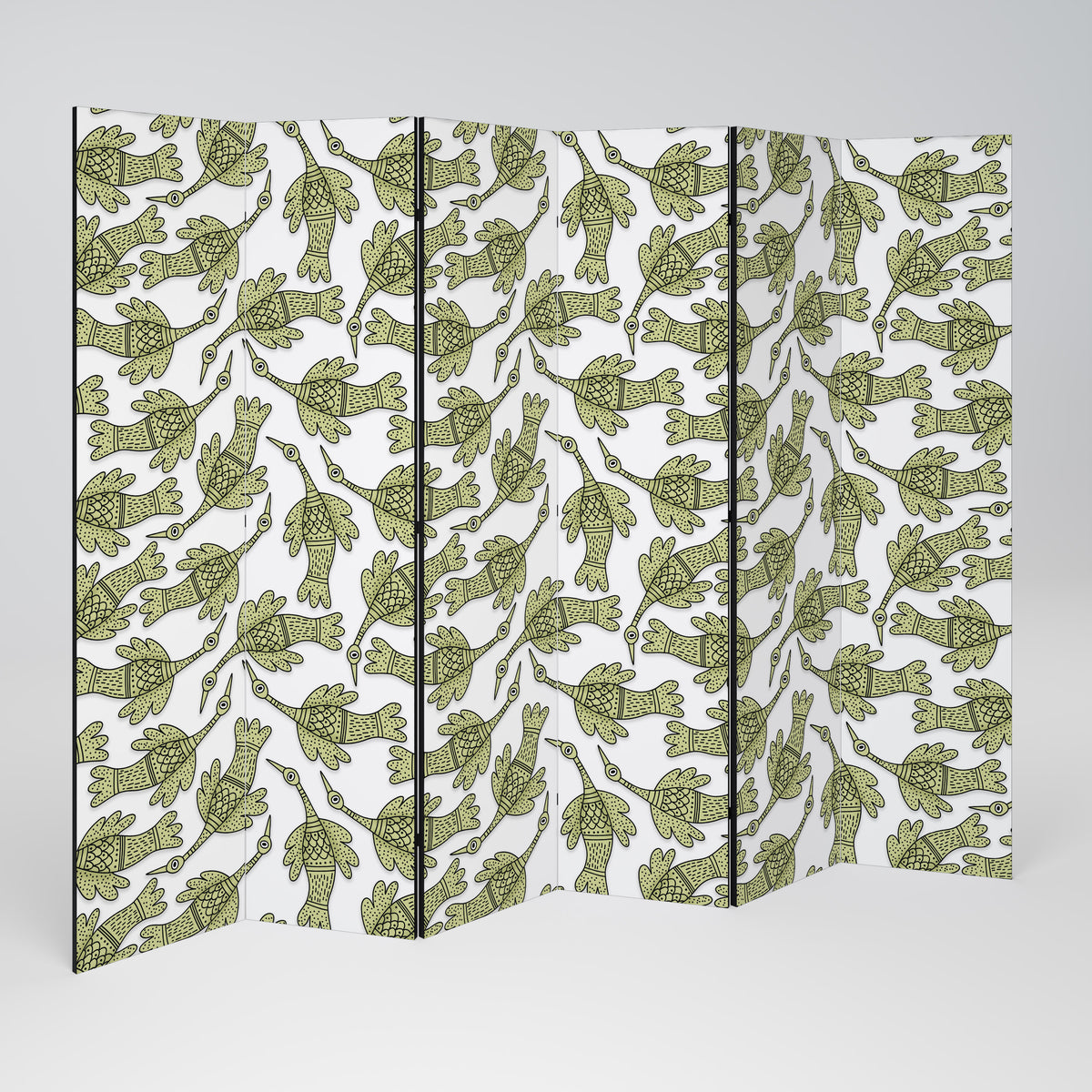 SEEDLING SONGBIRD Paravento Decorativo a 6 Pannelli