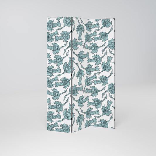 WATERSPOUT SONGIBIRD Decorative 3-Panel Room Divider