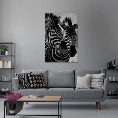 STRIPED SYMPHONY Stampa su tela verticale