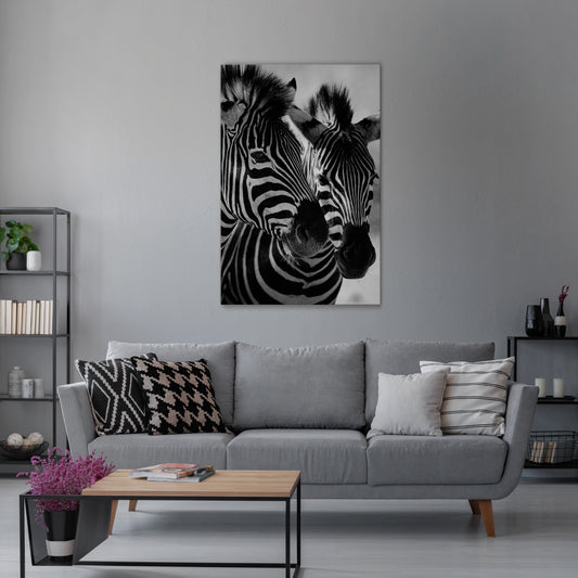 STRIPED SYMPHONY Stampa su tela verticale